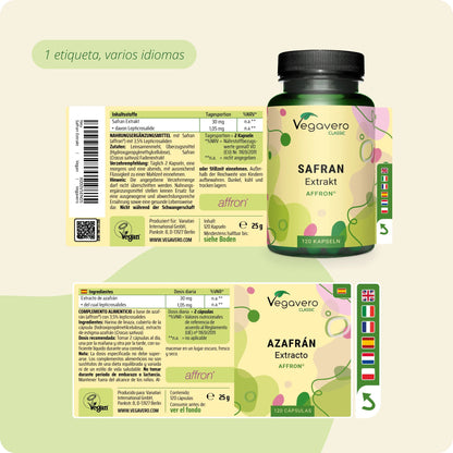 Azafrán Extracto Cápsulas