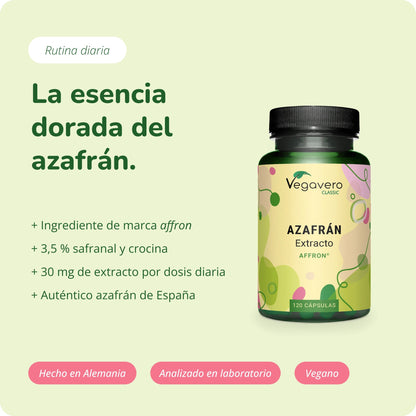 Azafrán Extracto Cápsulas