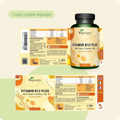 Vitamina B12 Plus Cápsulas