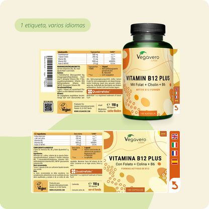 Vitamina B12 Plus Cápsulas