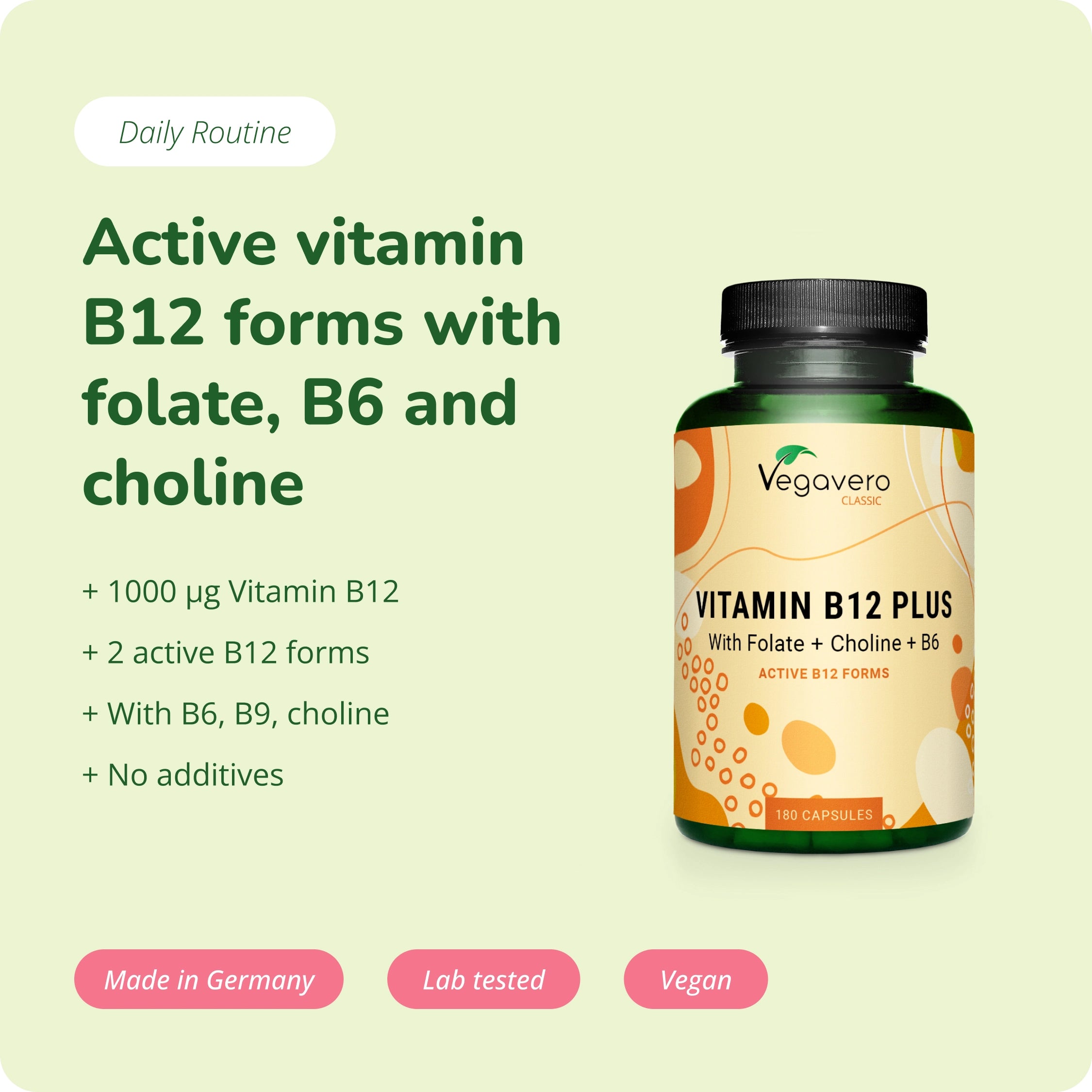 Vitamina B12 Plus Cápsulas