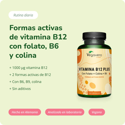 Vitamina B12 Plus Cápsulas