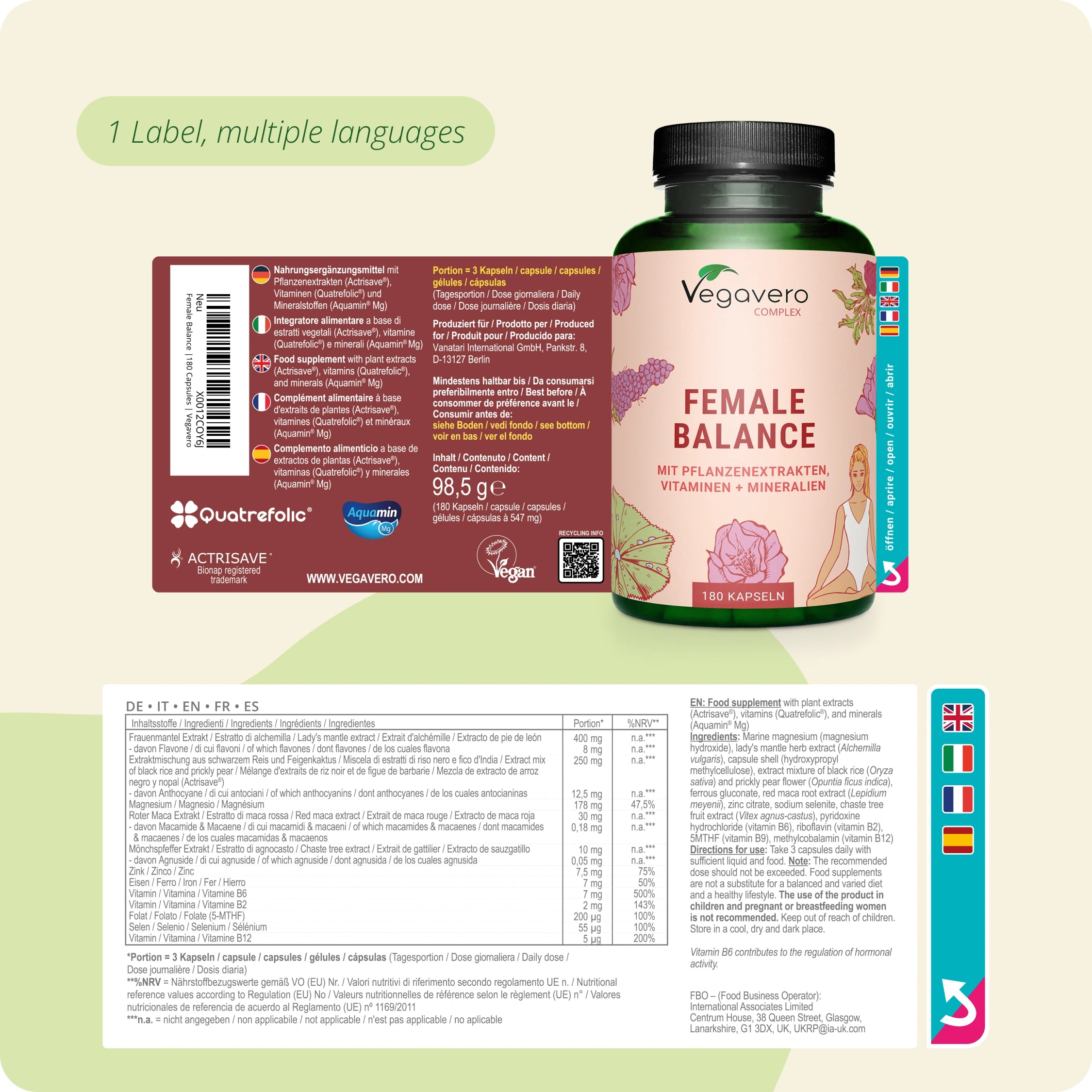 Female Balance Complex Cápsulas