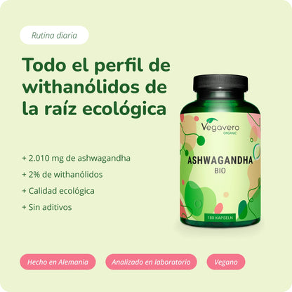 Ashwagandha Cápsulas Orgánico