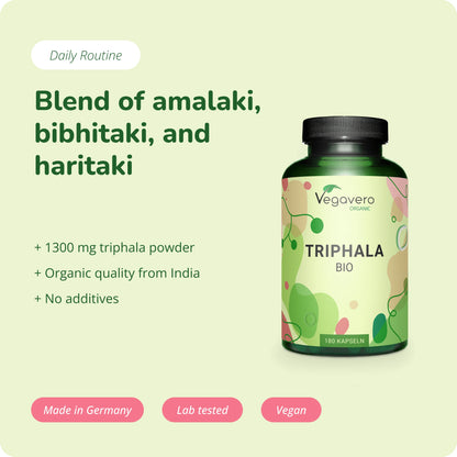 Triphala Cápsulas Orgánico