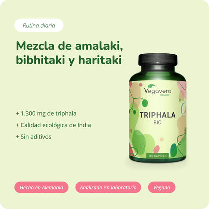 Triphala Cápsulas Orgánico