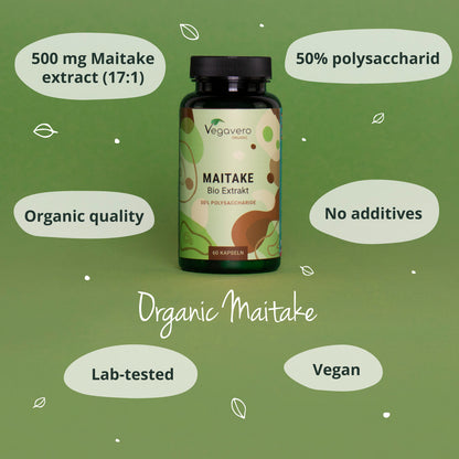 Maitake Extracto Cápsulas Orgánico