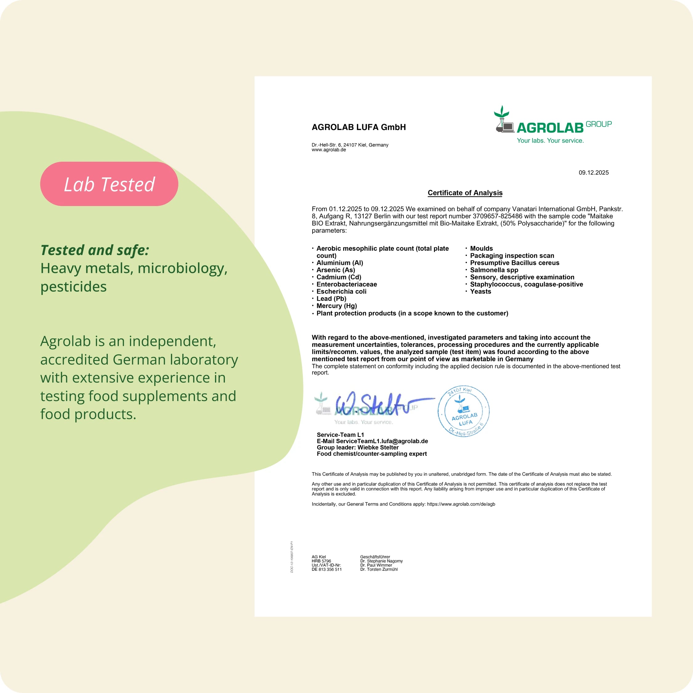 Maitake Extracto Cápsulas Orgánico