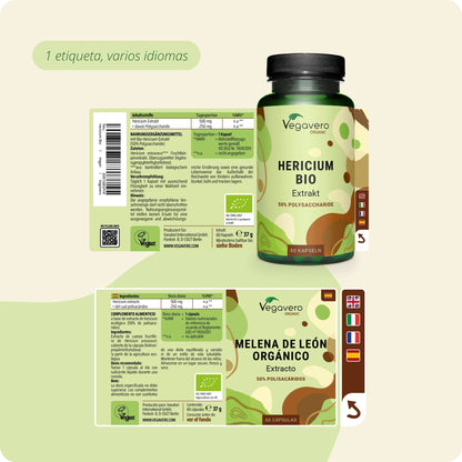 Melena de León Cápsulas Orgánico