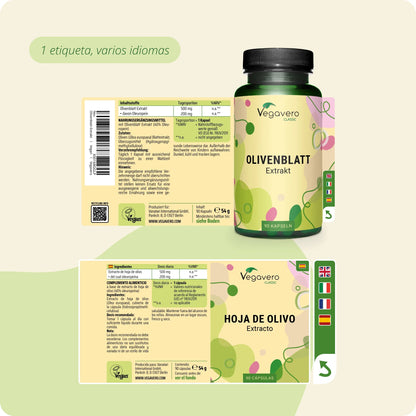 Hoja de Olivo Extracto Cápsulas