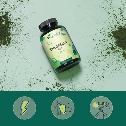 Chlorella Cápsulas Orgánico
