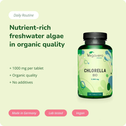 Chlorella Cápsulas Orgánico