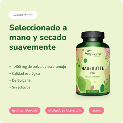 Escaramujo Cápsulas Orgánico