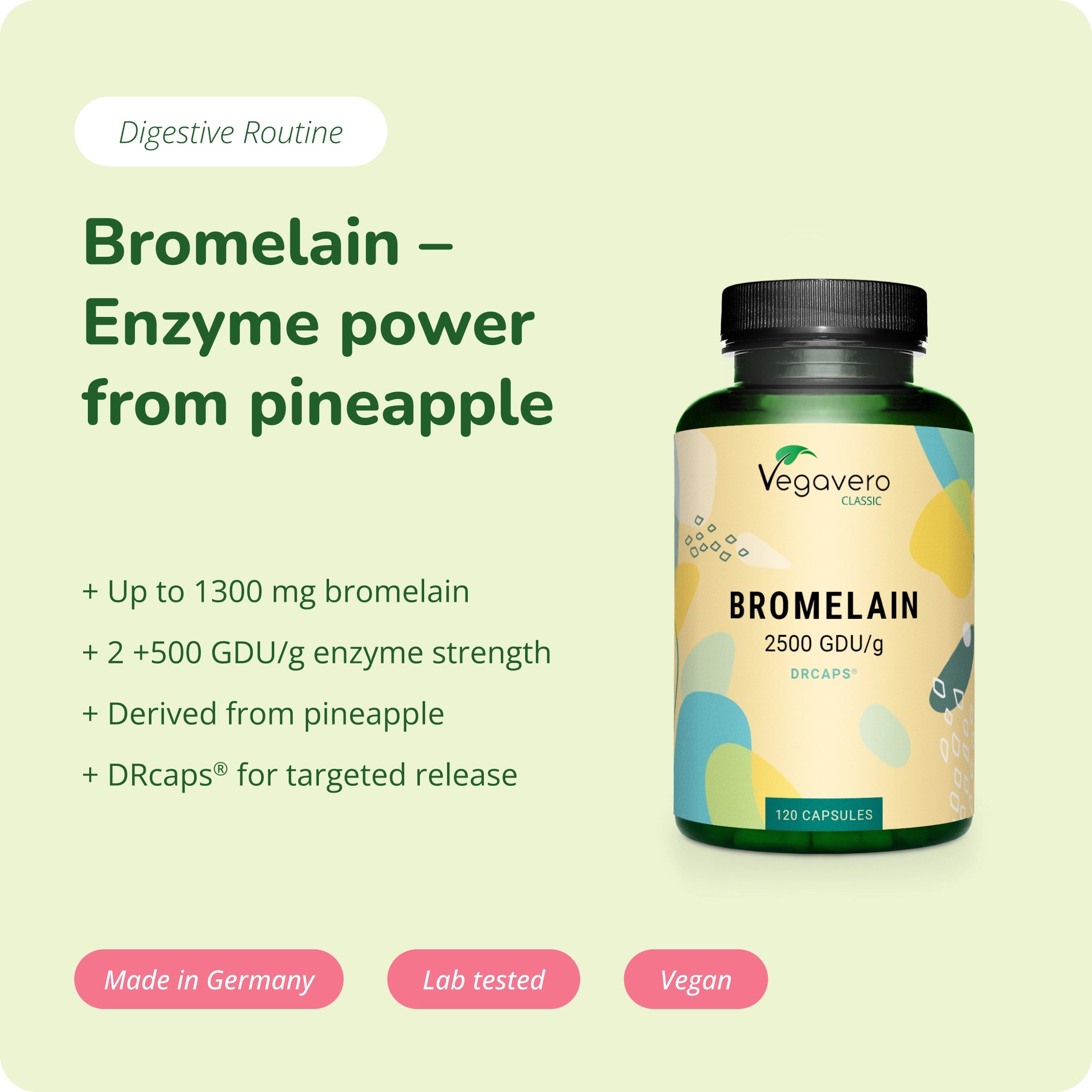 Bromelina Cápsulas