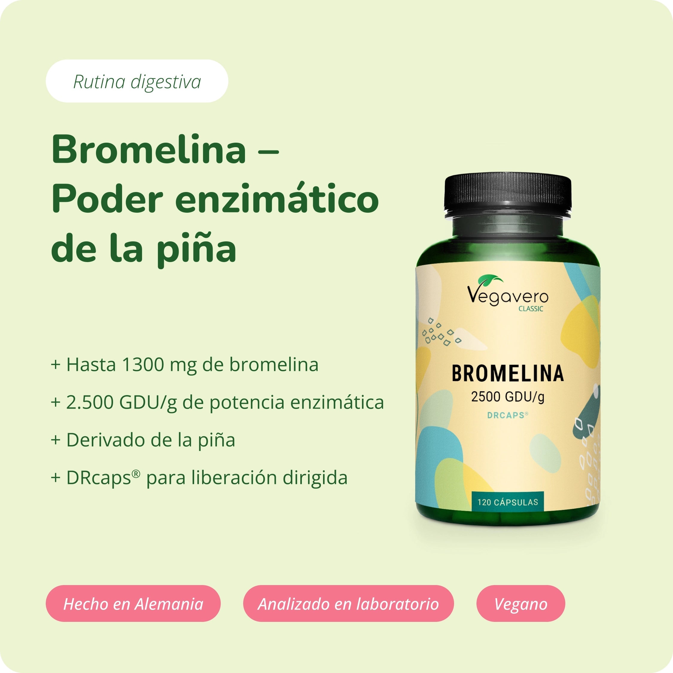 Bromelina Cápsulas