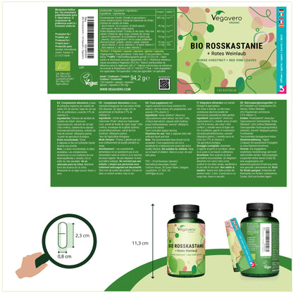 Castaña de Indias Cápsulas Orgánico