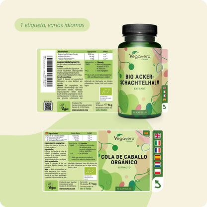 Cola de Caballo Extracto Cápsulas Orgánico