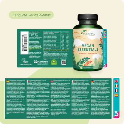Vegan Essentials Complex Cápsulas