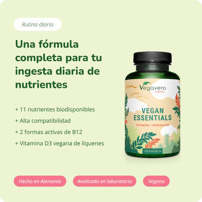 Vegan Essentials Complex Cápsulas