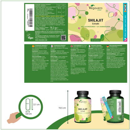 Shilajit Extracto Cápsulas