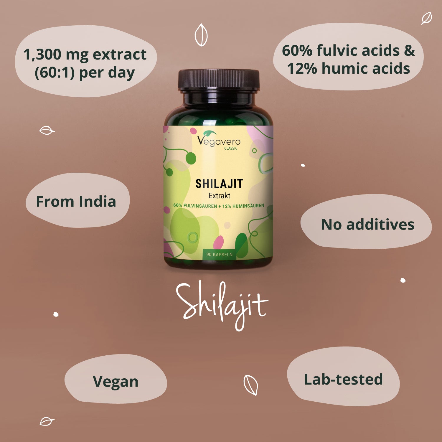 Shilajit Extracto Cápsulas