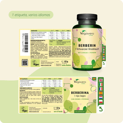 Berberina Plus Cápsulas