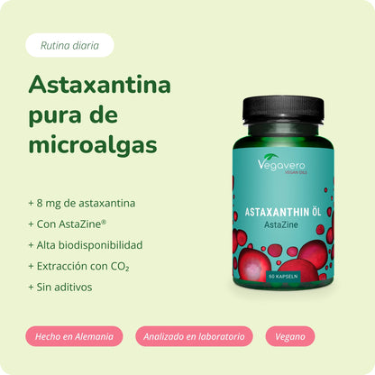 Astaxantina Aceite Cápsulas