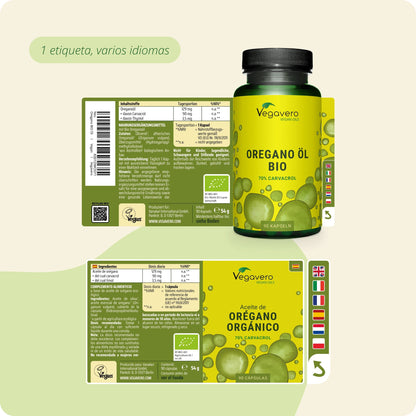 Aceite de Orégano Cápsulas Orgánico
