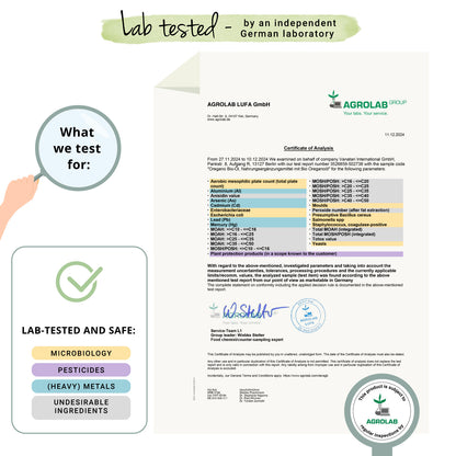 Aceite de Orégano Cápsulas Orgánico