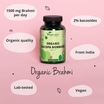 Brahmi Comprimidos Orgánico