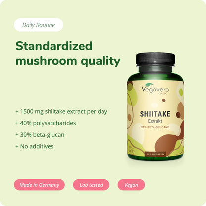 Shiitake Extracto Cápsulas