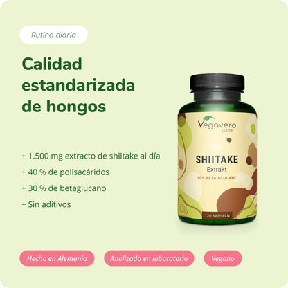 Shiitake Extracto Cápsulas