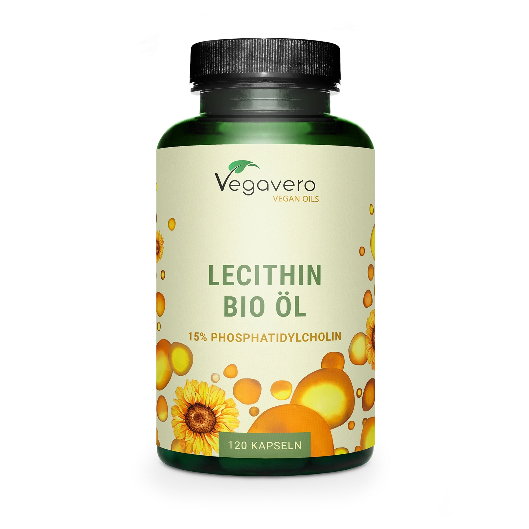 Lecitina Aceite Cápsulas Orgánico