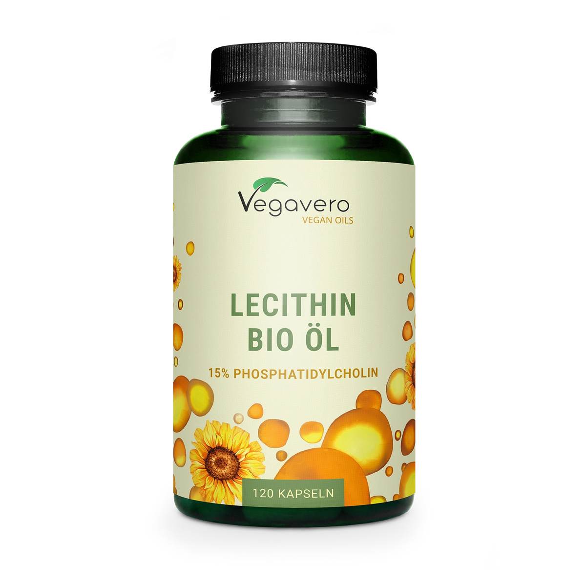 Lecitina Aceite Cápsulas Orgánico
