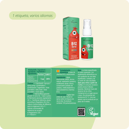 Vitamina B12 Junior Spray