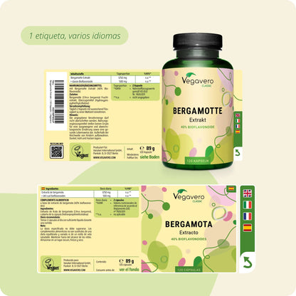 Bergamota Extracto Cápsulas
