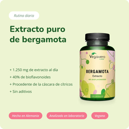 Bergamota Extracto Cápsulas