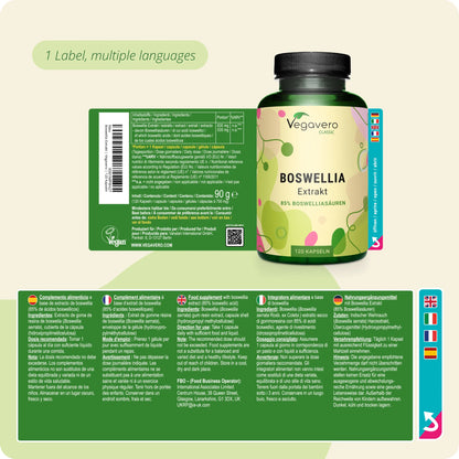 Boswellia Extracto Cápsulas
