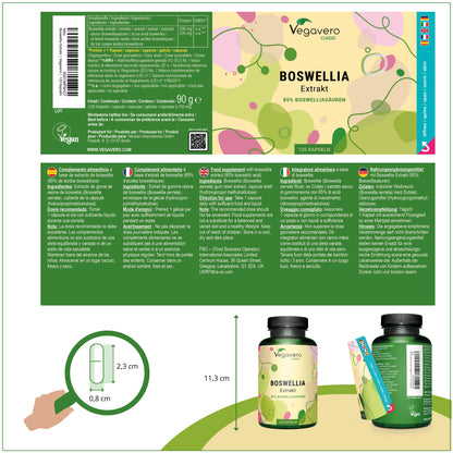 Boswellia Extracto Cápsulas