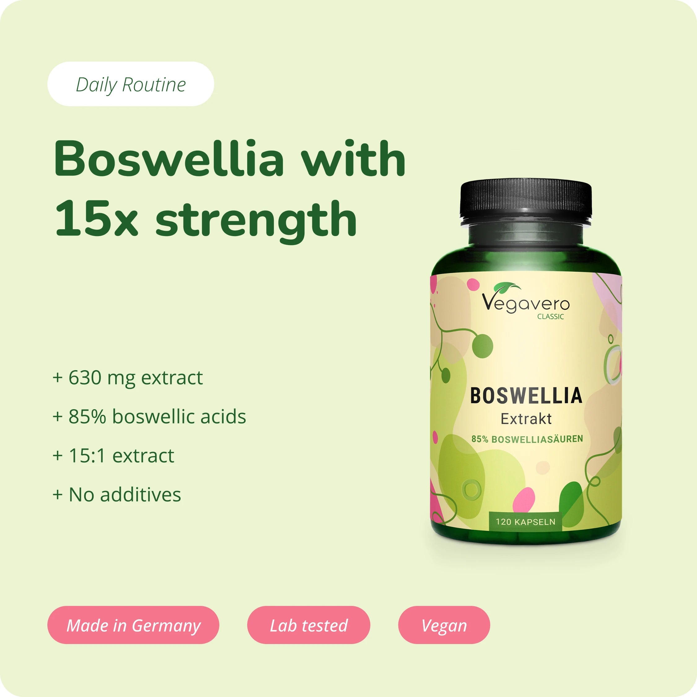 Boswellia Extracto Cápsulas