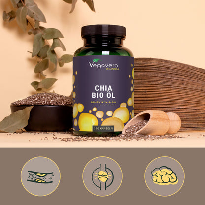 Aceite de Semilla de Chía Cápsulas Orgánico