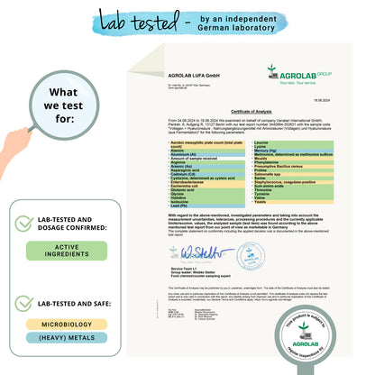Vollagen + Ácido Hialurónico Complex Cápsulas