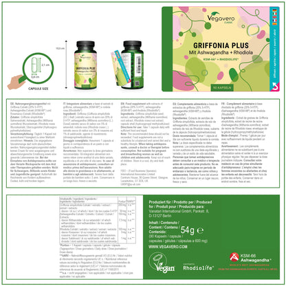 Griffonia Plus Cápsulas