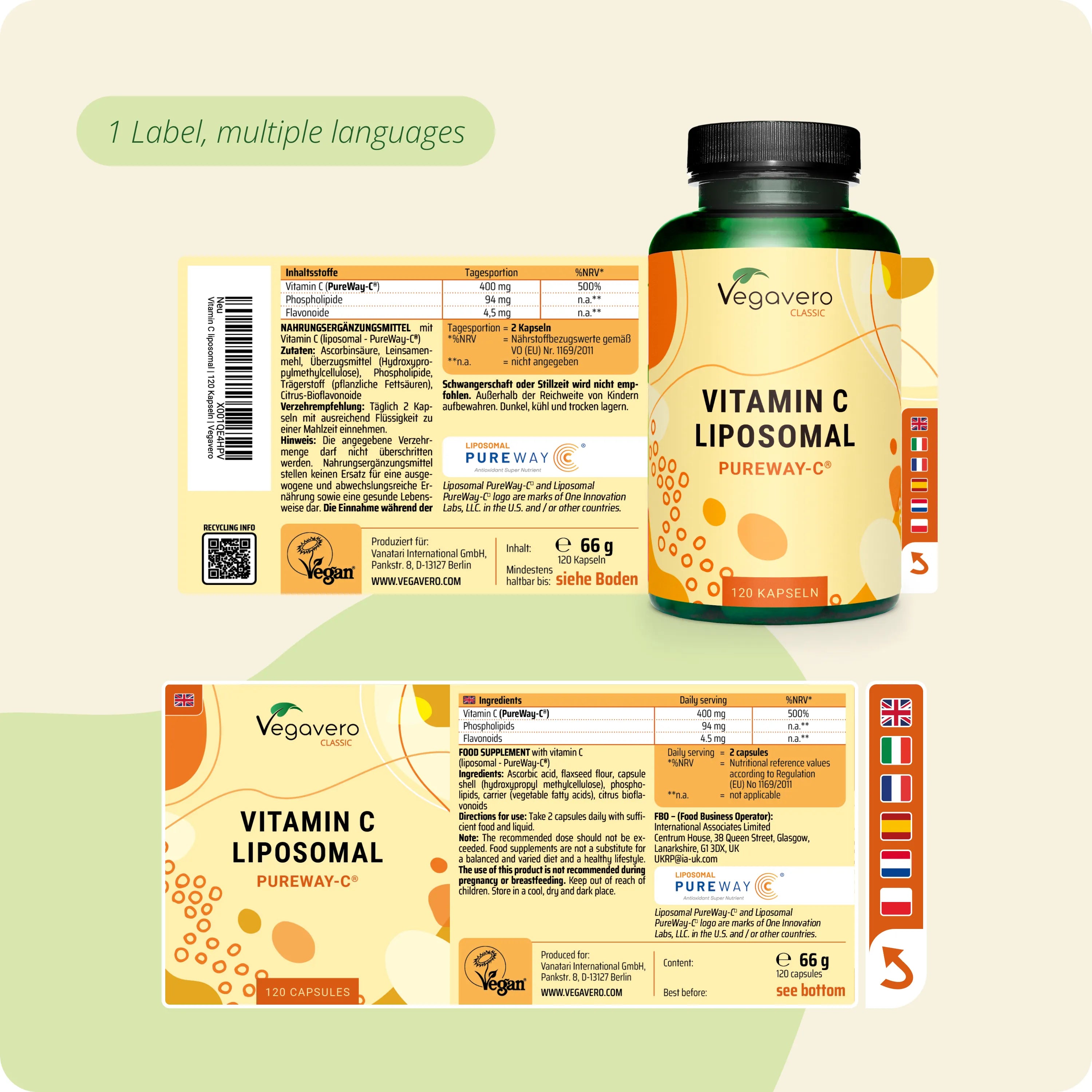 Vitamina C Liposomal Cápsulas