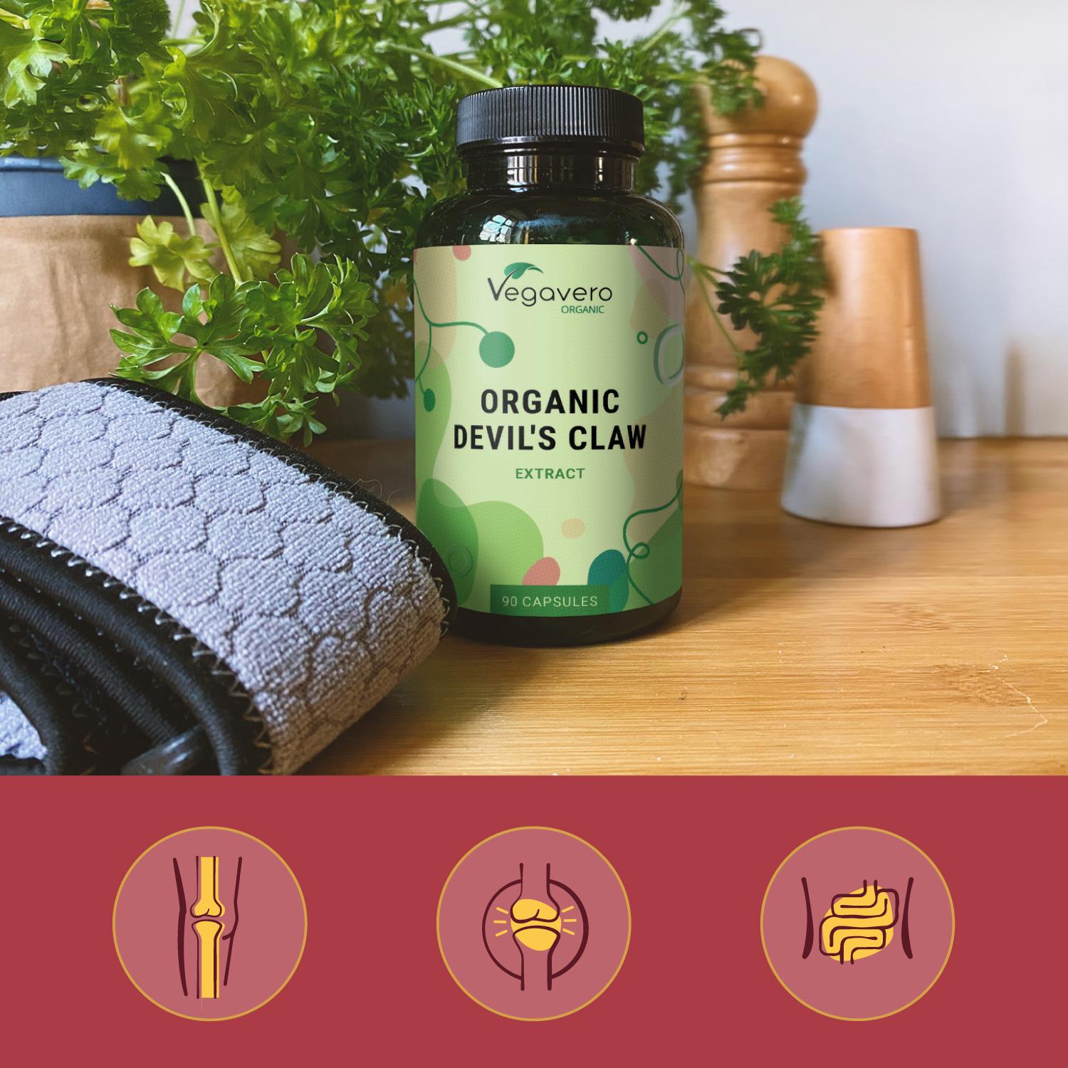 Garra del Diablo Extracto Cápsulas Orgánico