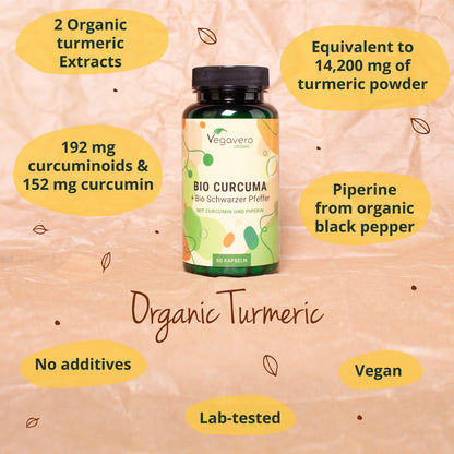 Cúrcuma Cápsulas Orgánico