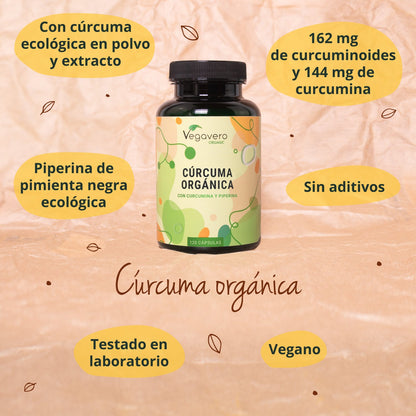 Cúrcuma Cápsulas Orgánico