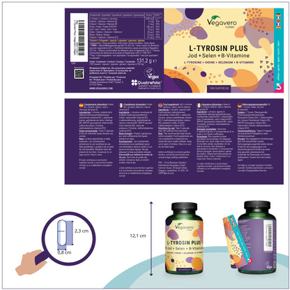 L-Tirosina Plus Cápsulas