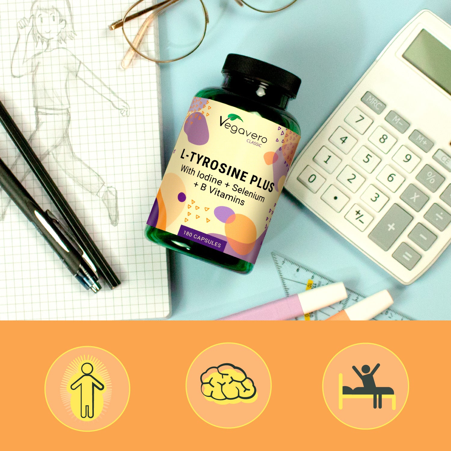 L-Tirosina Plus Cápsulas