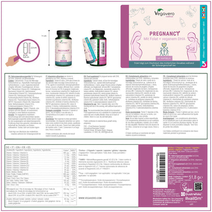 Vegan Pregnancy Complex Cápsulas